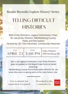 Telling Difficult Histories @ The Duke Mansion