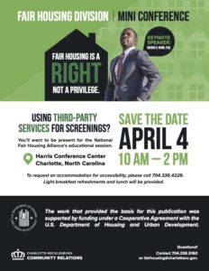 Fair Housing Mini-Conference @ Harris Conference Center