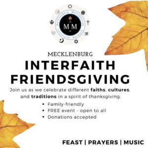 Mecklenburg Ministries Friendsgiving @ Covenant Presbyterian Church