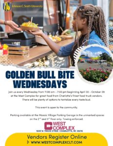 Golden Bull Bite Wednesdays (thru October 29th) @ West Complex
